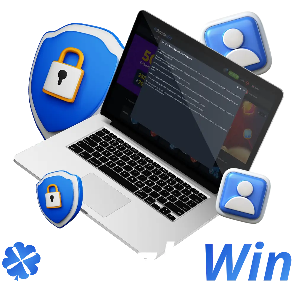 About privacy policy on the DazzleWin platform.
